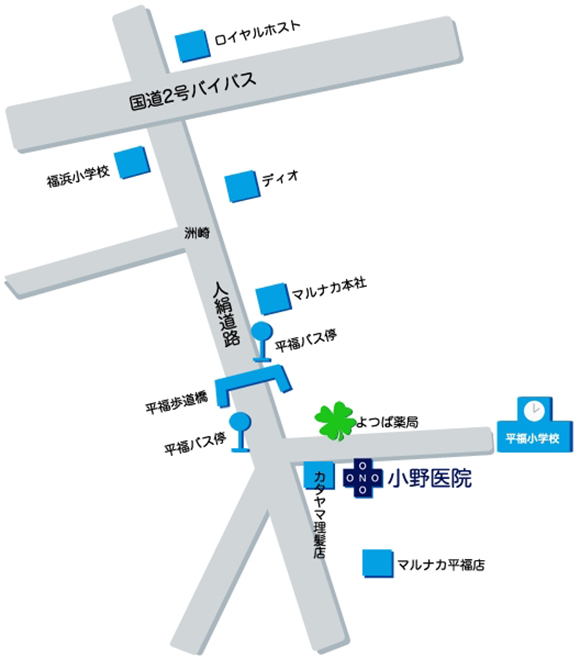 医療法人 小野医院MAP