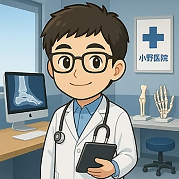 医療法人 小野医院　院長イラスト