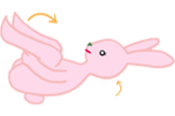 太ももの後ろに手を回してもよい 